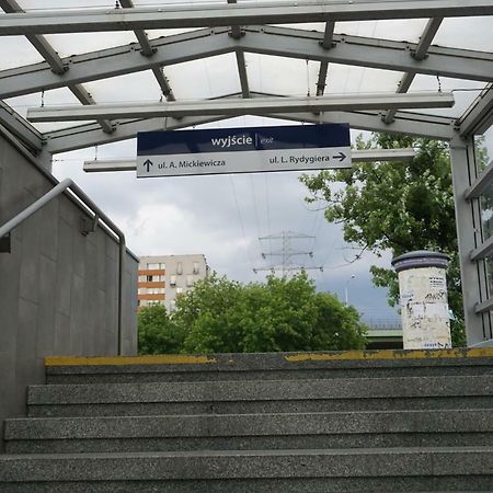 Ferienwohnung Studio Dworzec Gdanski Warschau Exterior foto